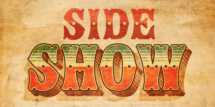 Show Font Poster 7