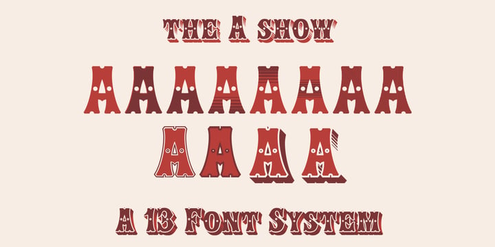 Show Font Poster 5