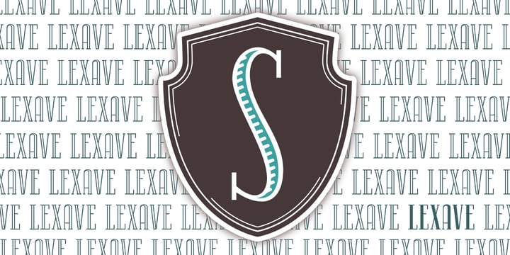 Lexave Font Poster 1
