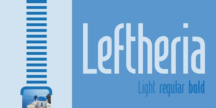 Leftheria Font Poster 1