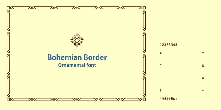 Bohemian Border