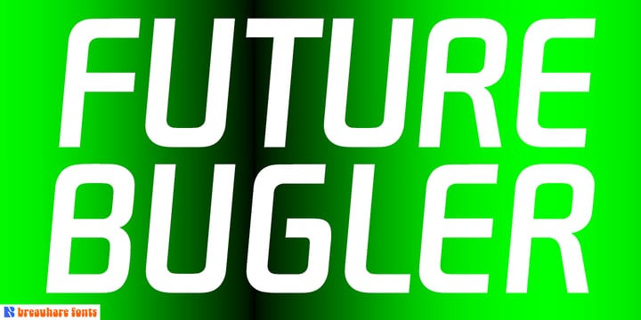 Future Bugler Font Poster 1