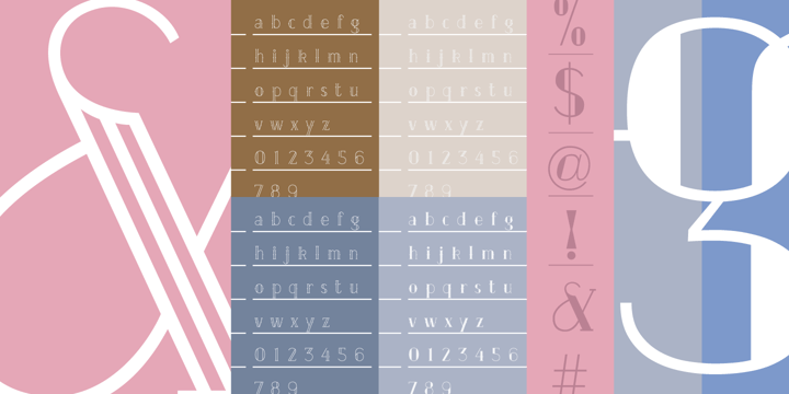 Etch Font Poster 4
