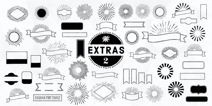 Harman Font Poster 6