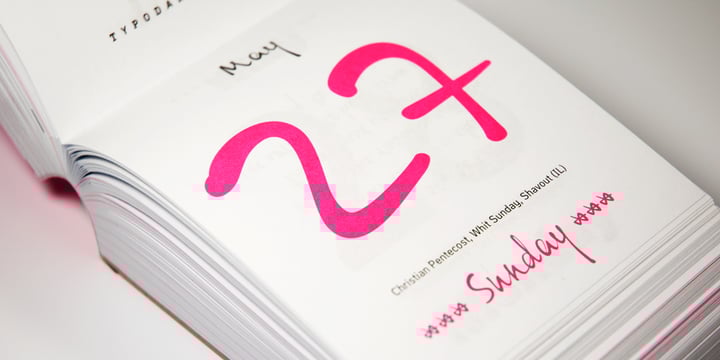 ALS SyysScript Font Poster 13