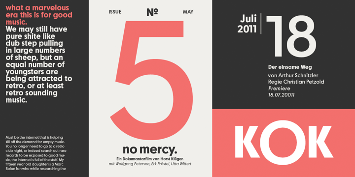 Moskau Grotesk Font Poster 8
