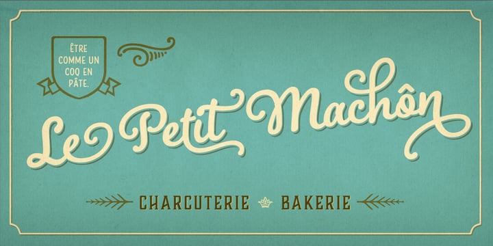 Boucherie Font Poster 6