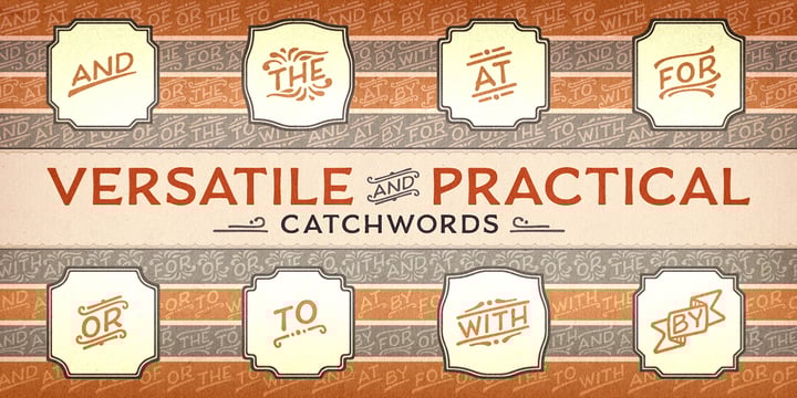 Boucherie Font Poster 10