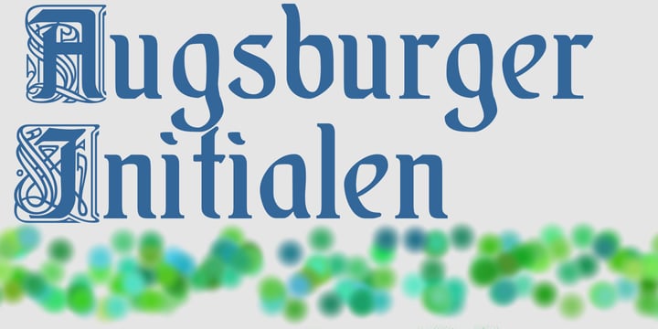 Augsburger Font Poster 9