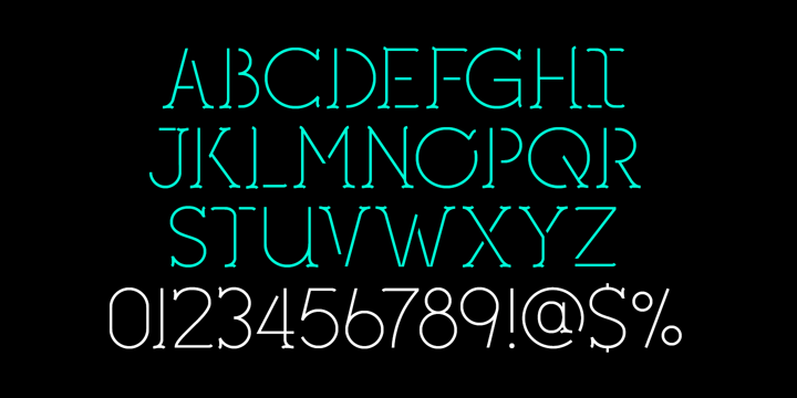 Toggle Font Poster 4