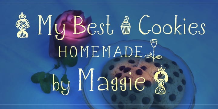 Happy Maggie Font Poster 3