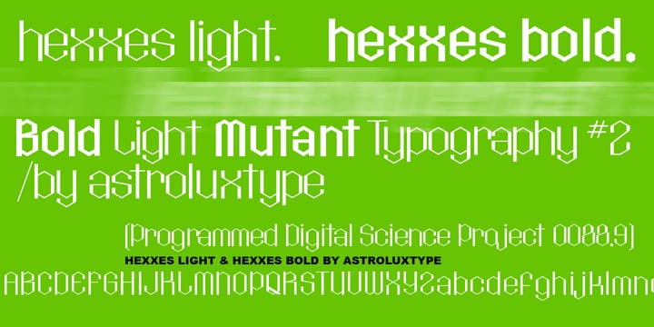 Hexxes Font Poster 4
