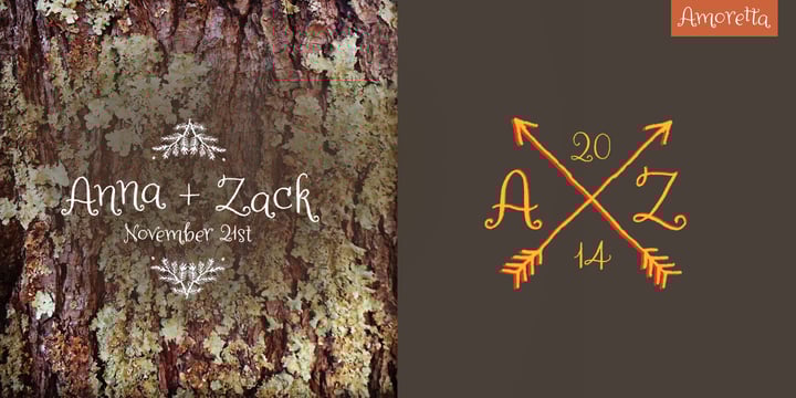 Amoretta Font Poster 7