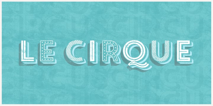 Core Circus Rough Font Poster 6