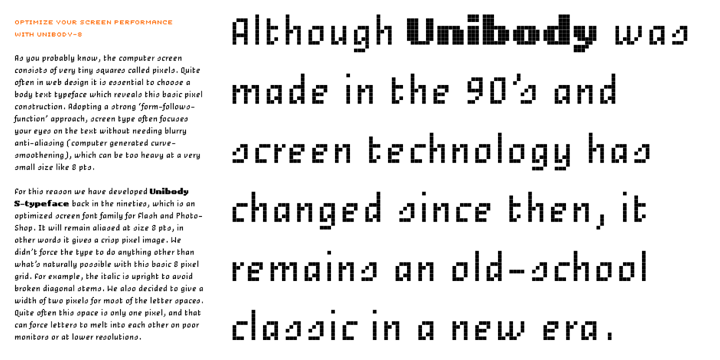 Unibody Pro Font Poster 4