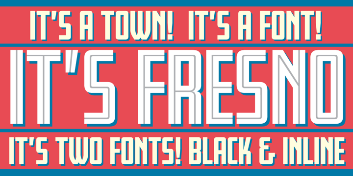 Fresno Font Poster 1