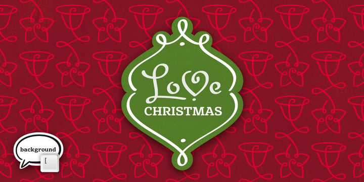 LoveChristmas Font Poster 1