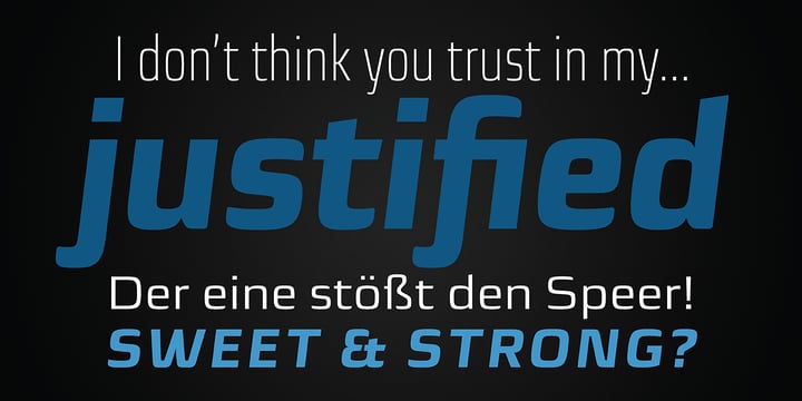 Sica Font Poster 14