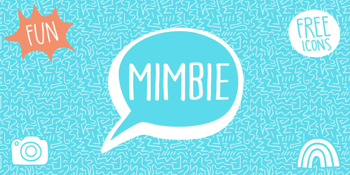Mimbie Font Poster 1