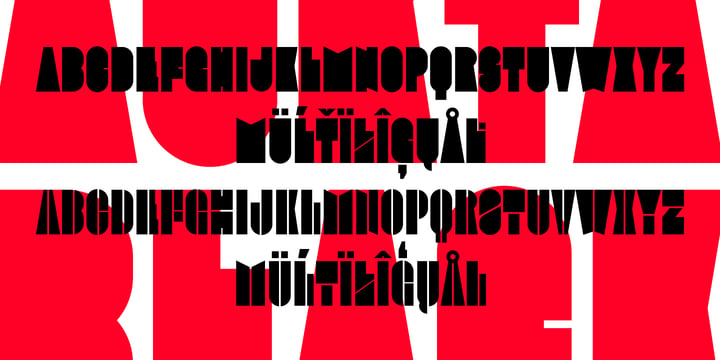 Aorta Font Poster 8