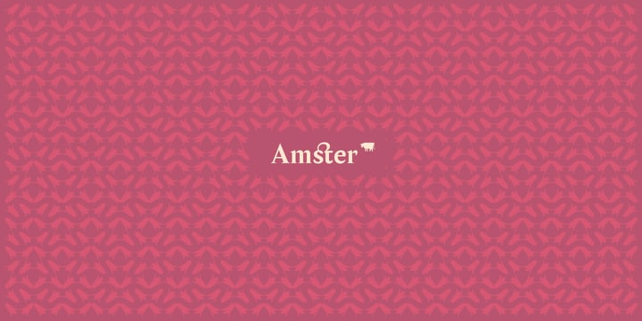 Amster Font Poster 6