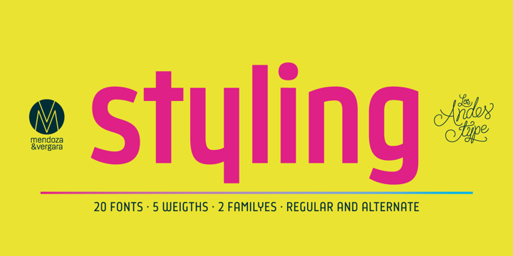 Styling Font Poster 9