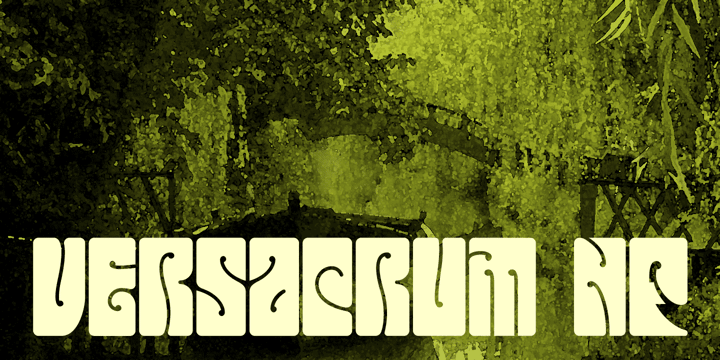 Versacrum NF Font Poster 1