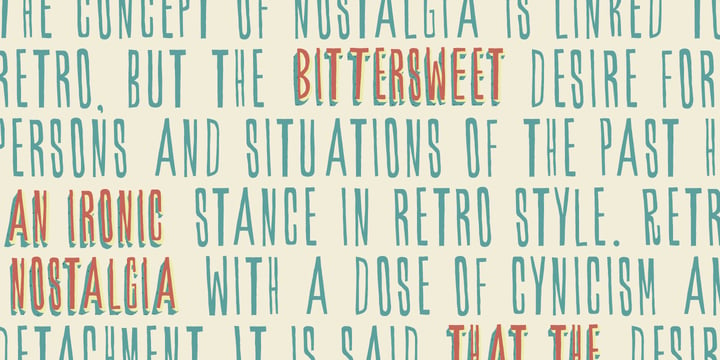 YWFT Shade Font Poster 6