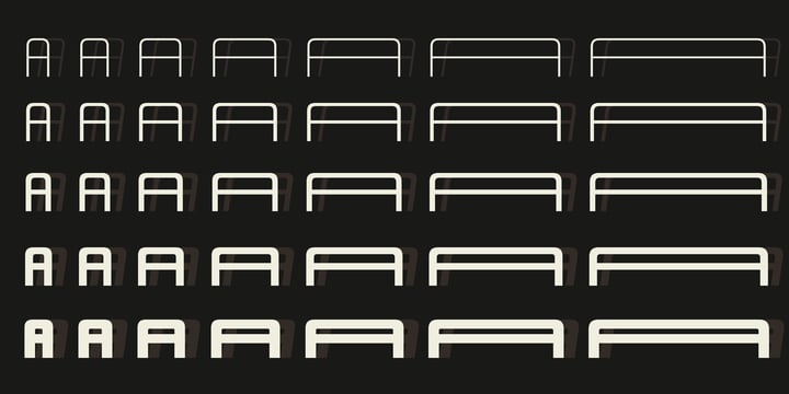 Design System Font Poster 3