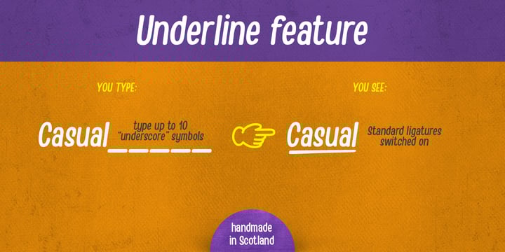 Handy Casual Condensed