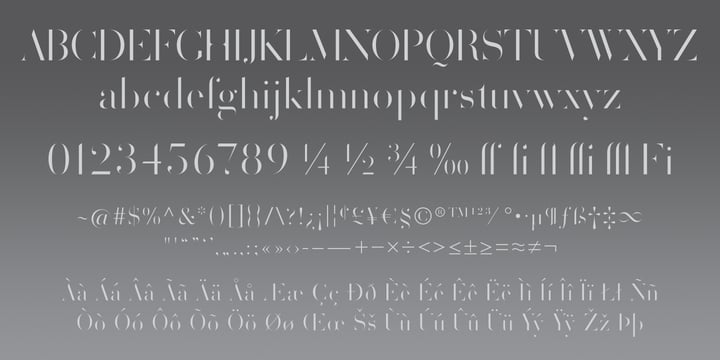 Volterra Font Poster 10