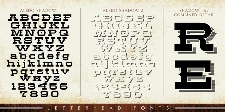 LHF Aledo Font Poster 4