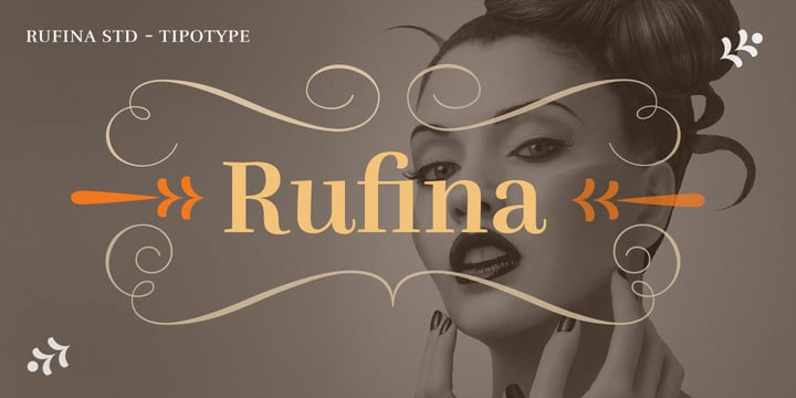 Rufina STD Font Poster 1