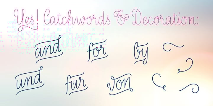 LiebeLotte Font Poster 15