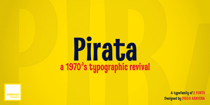 Pirata Font Poster 1