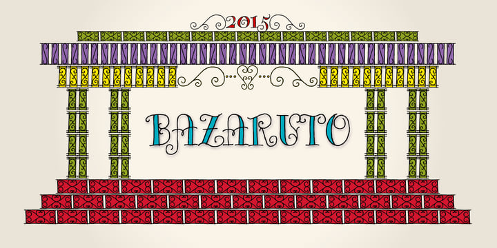 Bazaruto Font Poster 8