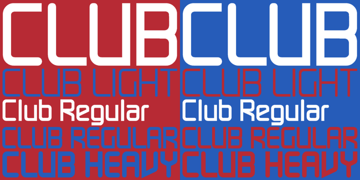 Club Font Poster 2