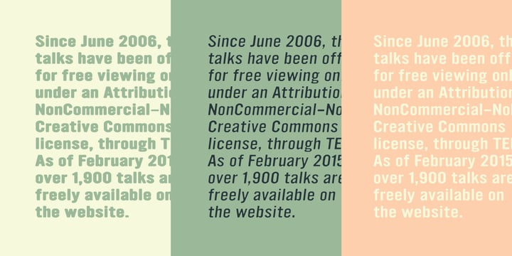 YWFT Ultramagnetic Expanded Font Poster 3