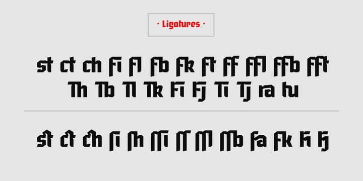 Teutura Font Poster 8