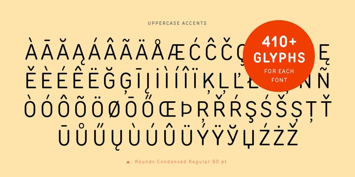 TT Rounds Condensed Font Poster 7
