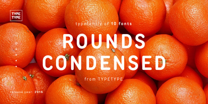 TT Rounds Condensed Font Poster 1