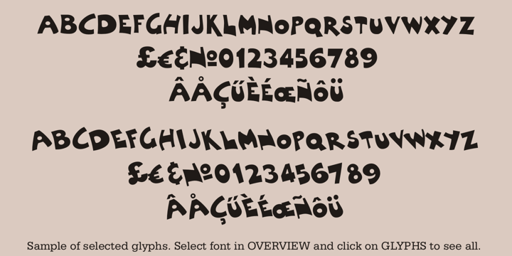Gaiety Girl Font Poster 3