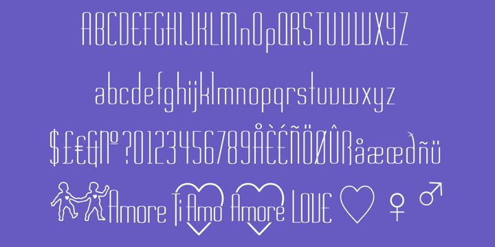 Huxley Amore Font Poster 2
