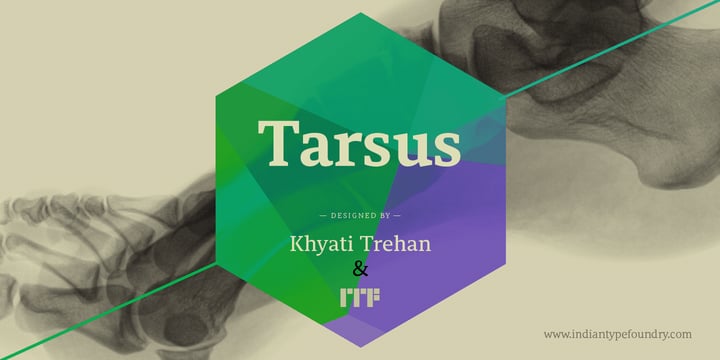Tarsus Font Poster 1