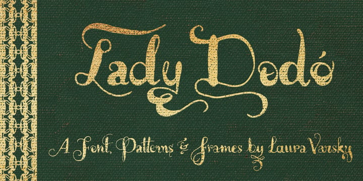 Lady Dodo Font Poster 1