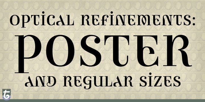 Ambicase Modern Font Poster 9