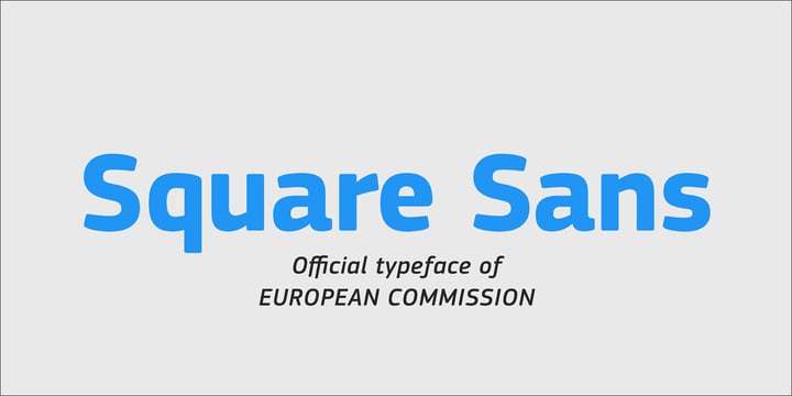 PF Square Sans Pro Font Poster 1