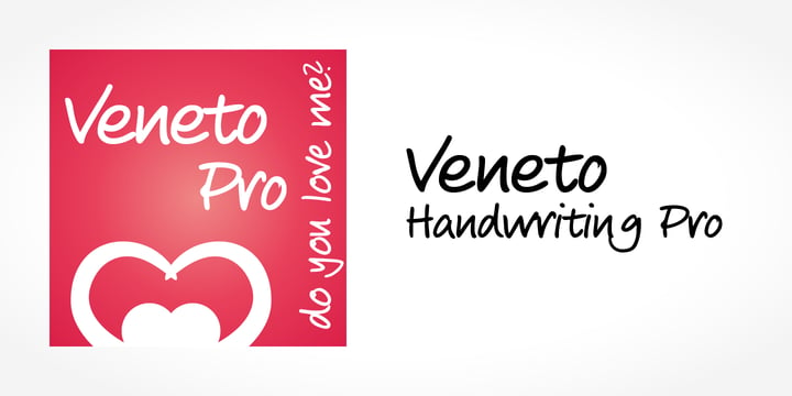 Veneto Handwriting Pro Font Poster 5