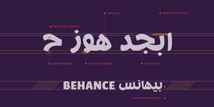 Molsaq Arabic Font Poster 5
