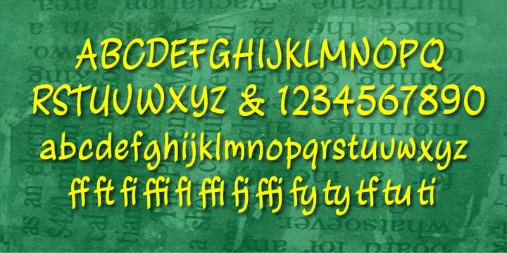 Chit Chat Font Poster 4
